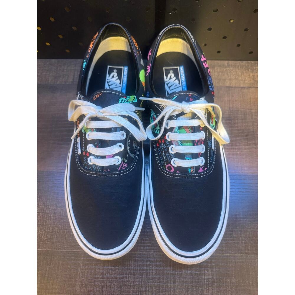 Vans Era I Love My Vans Off The Wall Black Multi Sneakers Men’s 10.5